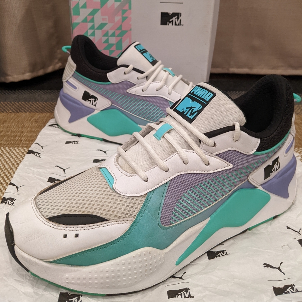 Puma RS-X Tracks (MTV White)